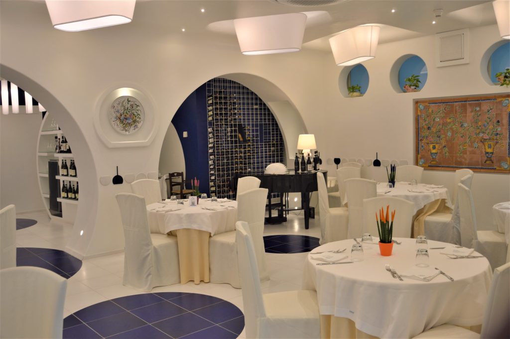 Ristorante Garum Minori sala elegante